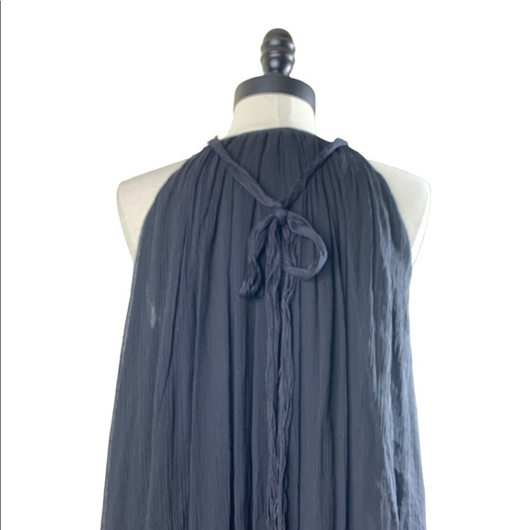 Vanessa Bruno black silk baby doll dress - Picture 10 of 10